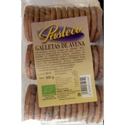 OAT and MUESLI biscuits, 400g organic